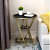 Round Modern End Table - front_view