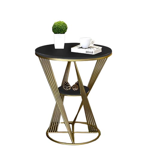 Round Modern End Table