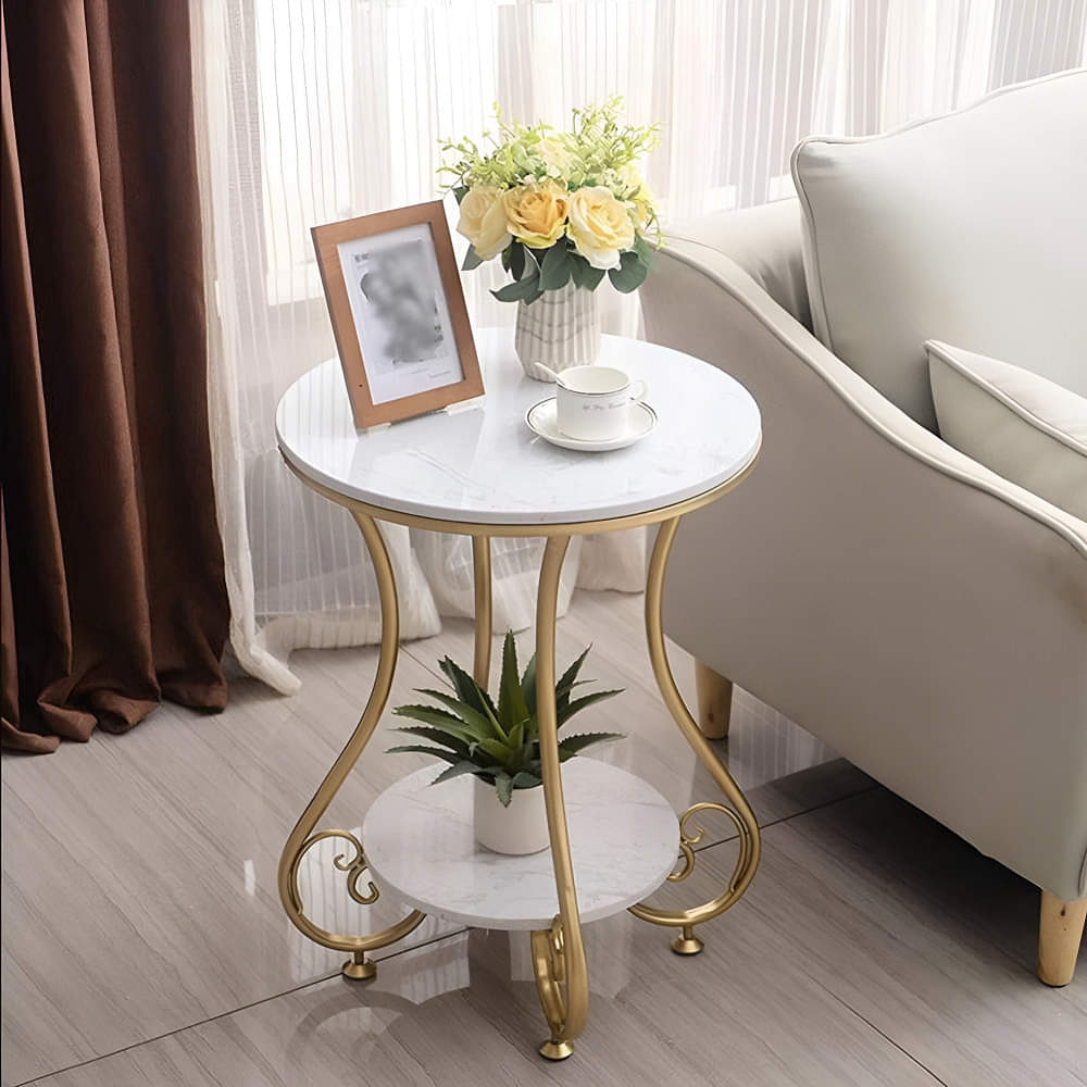 Round Modern Side Table - photo