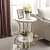 Round Modern Side Table - front_view