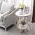 Round Modern Side Table - top_view