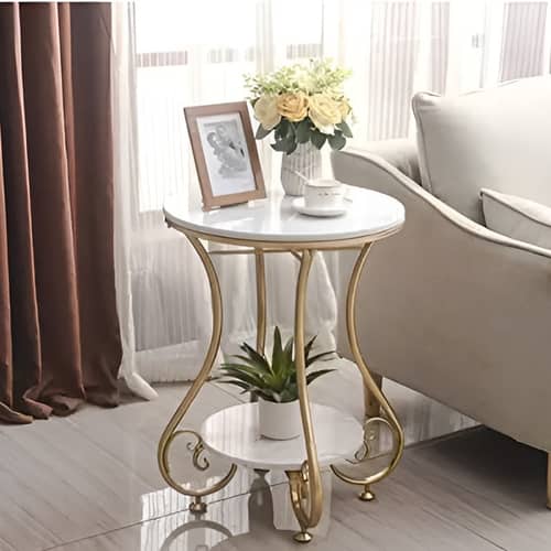 Round Modern Side Table