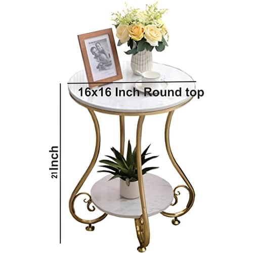 Round Modern Side Table