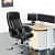 Leatherette Executive High Back Revolving Office Chair - photo
