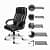 Leatherette Executive High Back Revolving Office Chair - top_view