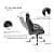 Leatherette Executive High Back Revolving Office Chair - rear_view