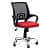 Mesh Medium Back Ergonomic Swivel Height Adjustable Chair - rear_view