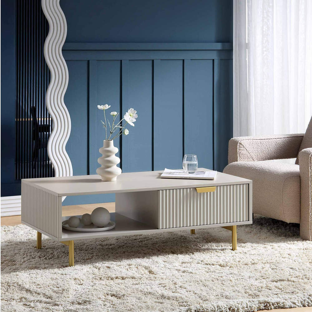 Wooden Center Table for Living Room - photo