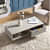 Wooden Center Table for Living Room - front_view
