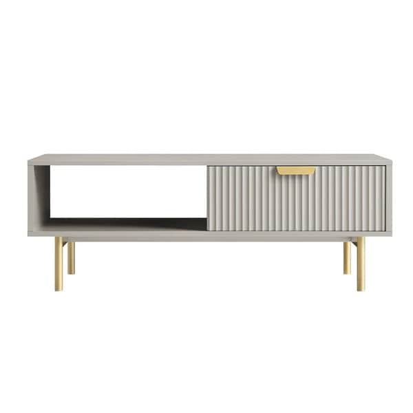 Wooden Center Table for Living Room - top_view