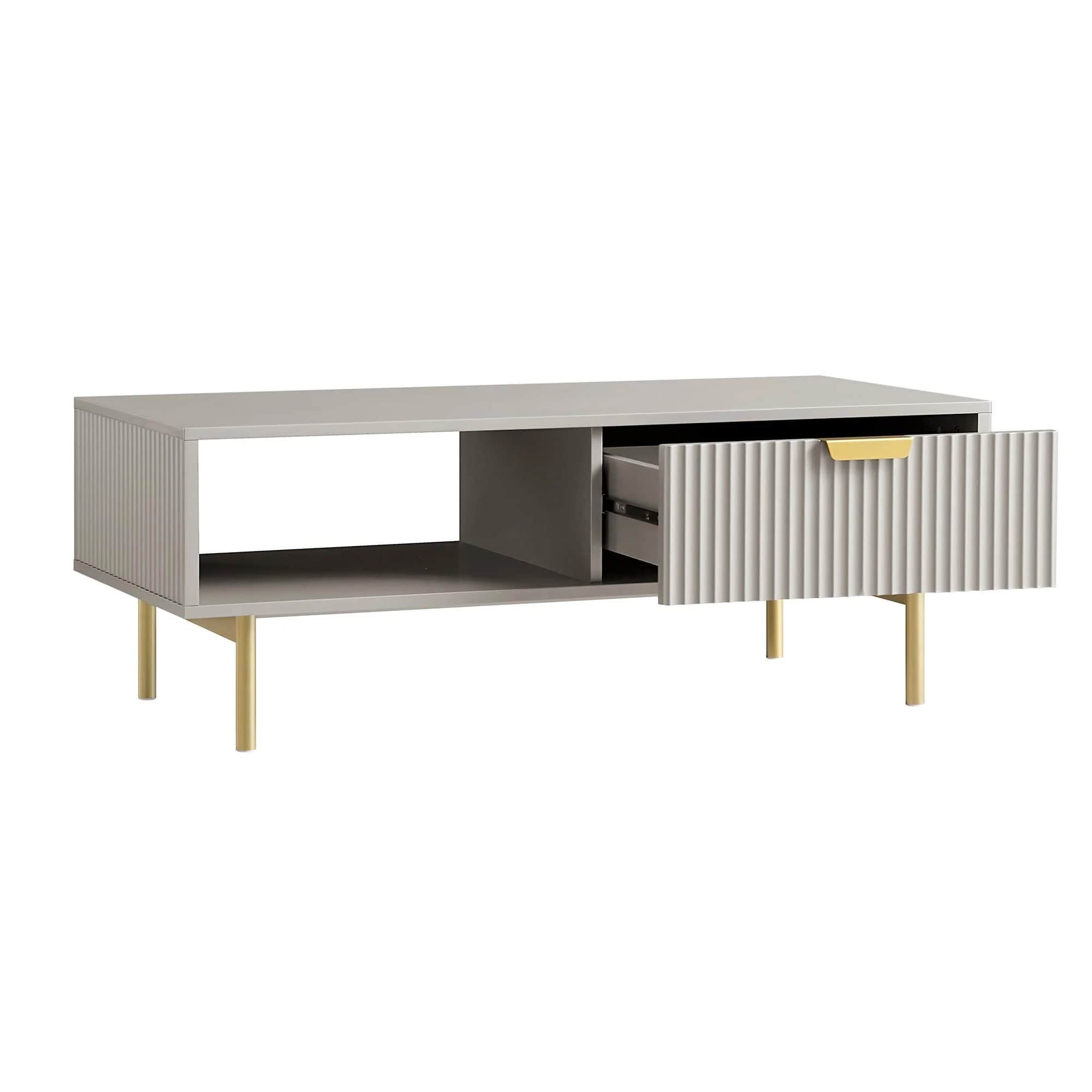 Wooden Center Table for Living Room - left_view