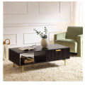 Sapa Wooden Center Table for Living Room In Black finish - photo