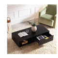 Sapa Wooden Center Table for Living Room In Black finish - rear_view