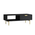 Sapa Wooden Center Table for Living Room In Black finish - right_view
