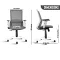 Clint Mesh Ergonomic Office Chair - front_view