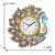 Peacock Decorative Wall Clock 13"/13" - photo