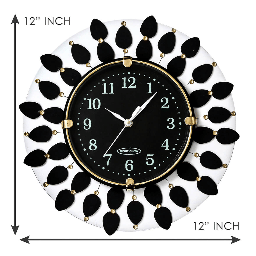 Round Multicolor Wall Clock 12"/12" - front_view