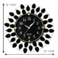 Round Multicolor Wall Clock 12"/12" - front_view