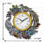 Peacock Decorative Wall Clock (13 inch) - front_view