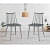 Argo Set of 2 Plastic Dining Chair (Grey) - photo