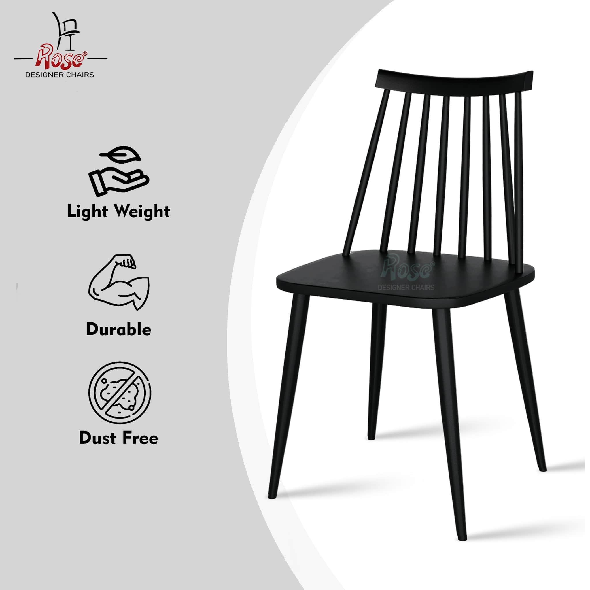 Black-PLASTIC - front_view