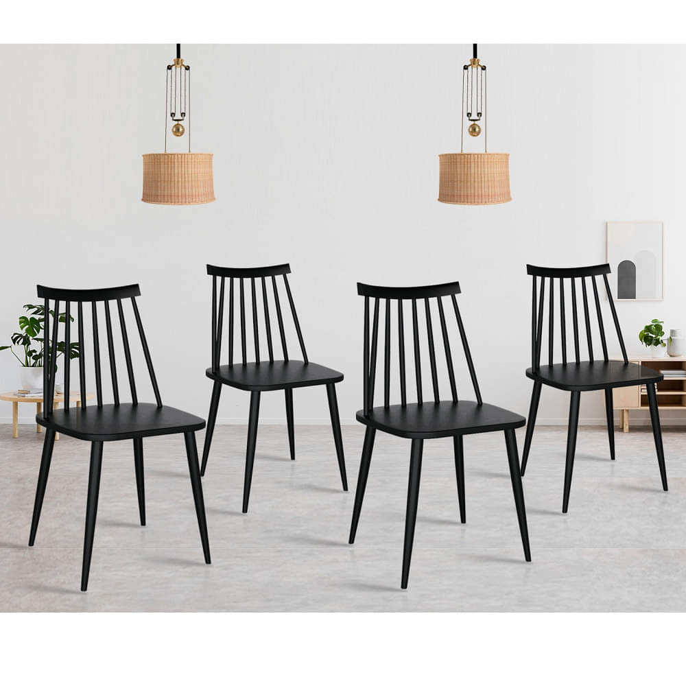 Argo Cafe Plastic Chairs (set of 4) - photo