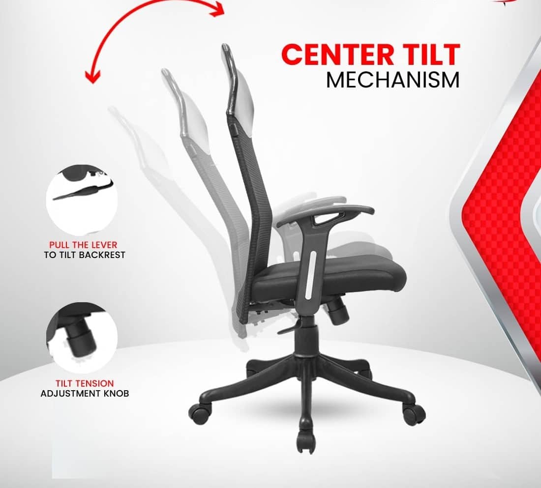 Barcelona High Back Revolving Office Chair