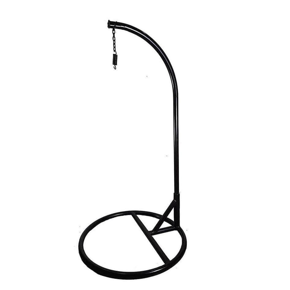 Swing Chair Hammock with Stand and Cushion - left_view