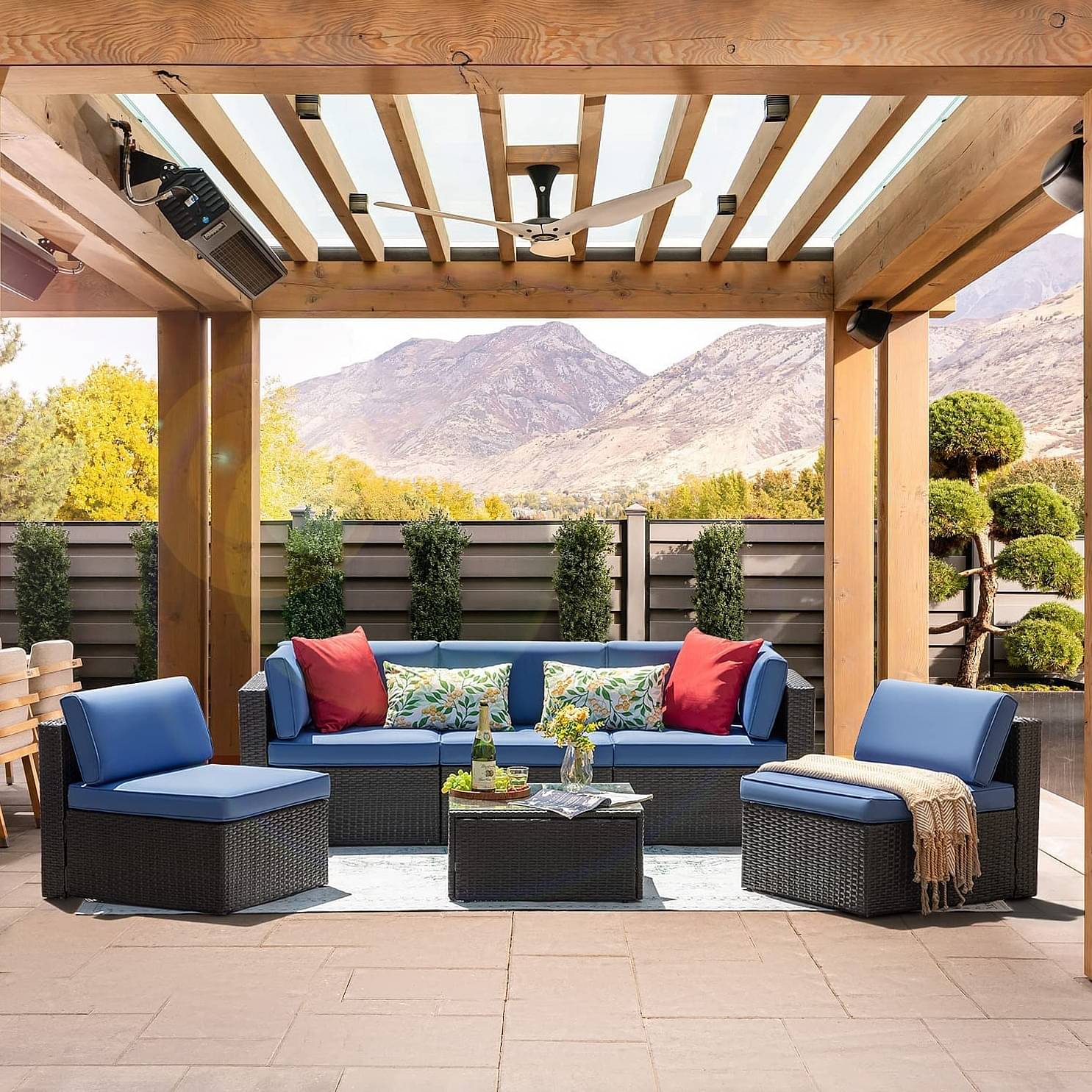 5 Seater Outdoor Patio Set