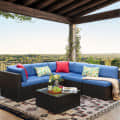 5 Seater Outdoor Patio Set - top_view
