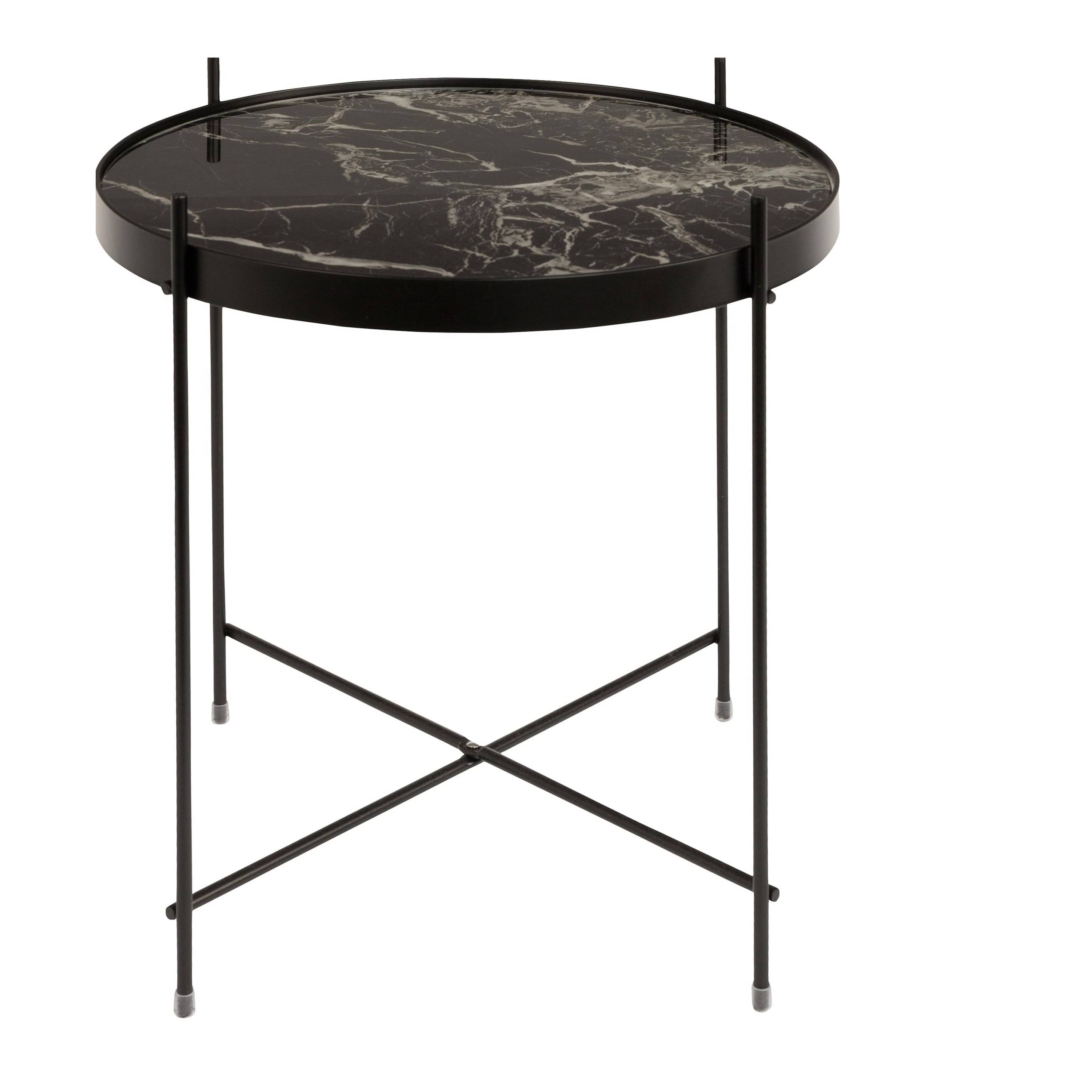 Bristol End Table in Black Finish