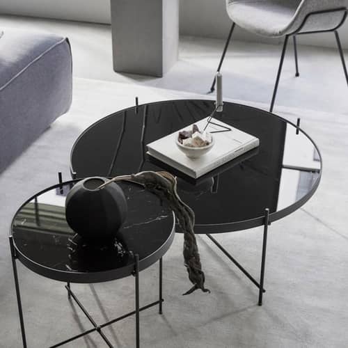 Bristol End Table in Black Finish