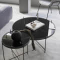 Bristol End Table in Black Finish - left_view