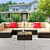 Argo Wicker Washable Waterproof Couch Sofa - front_view