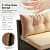 Argo Wicker Washable Waterproof Couch Sofa - right_view