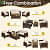 Argo Wicker Outdoor Patio Furniture Set with Table - right_view