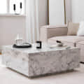 Morgen Coffee Table in White - photo