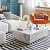 Tauras Coffee Table in White - photo