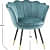 Gabardine Premium Living Room Chair - front_view