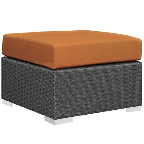 Argo Wicker 9 Seater Outdoor Conversation Patio Furniture Set