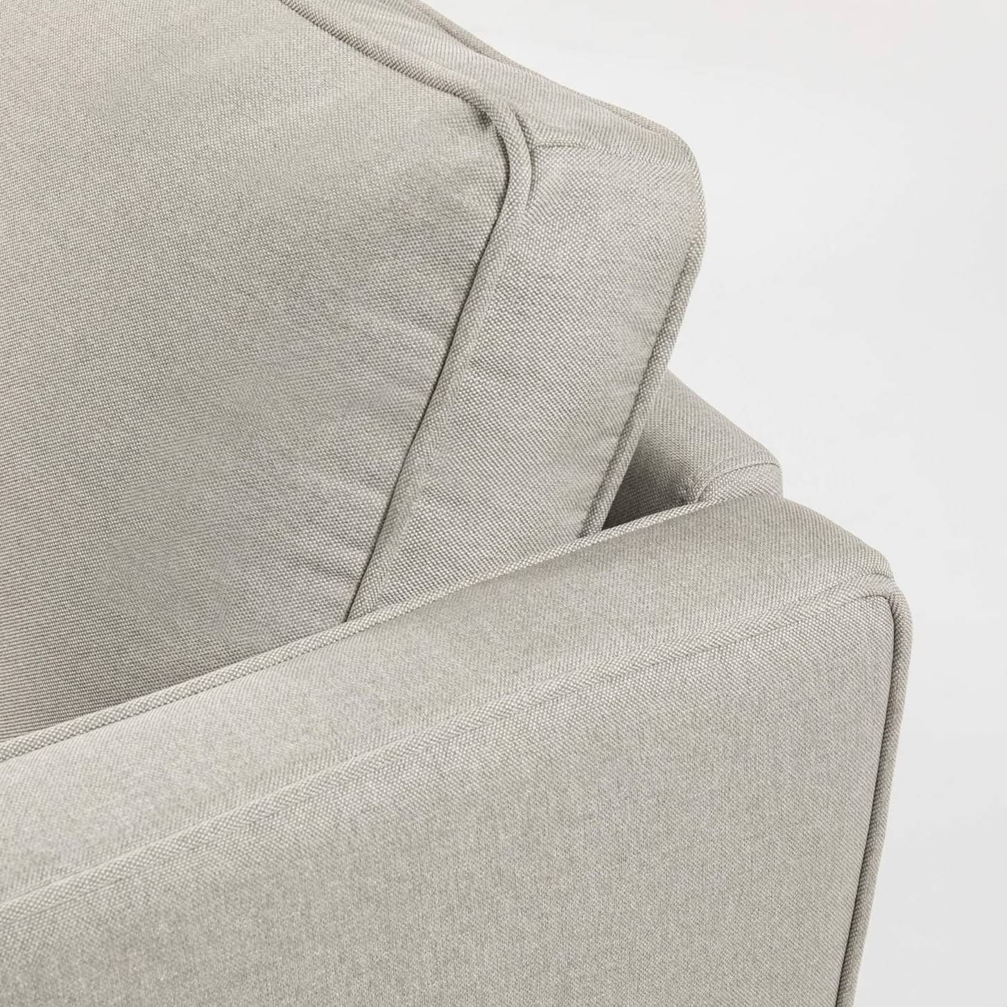 Sapa Fabric 2 Seater Sofa In Beige Colour