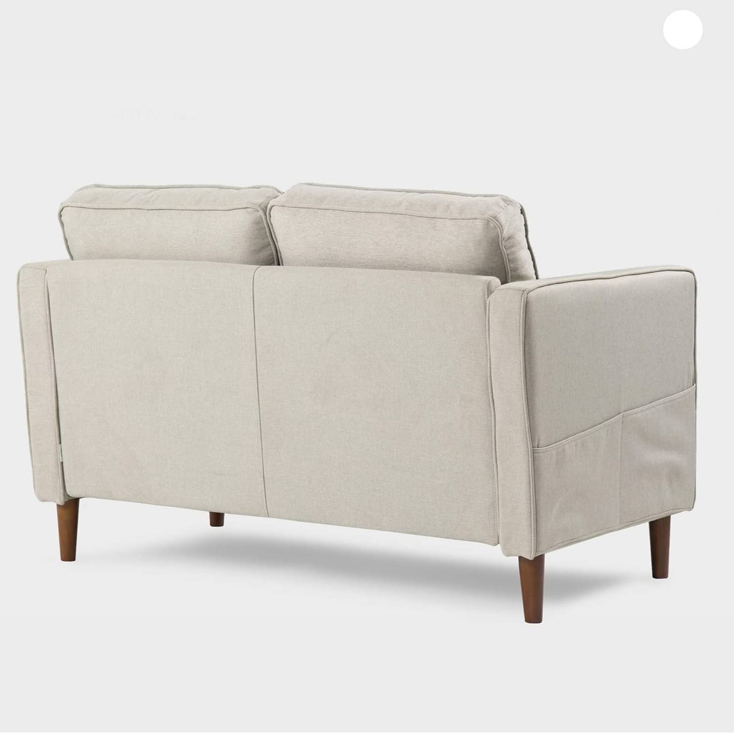 Sapa Fabric 2 Seater Sofa In Beige Colour