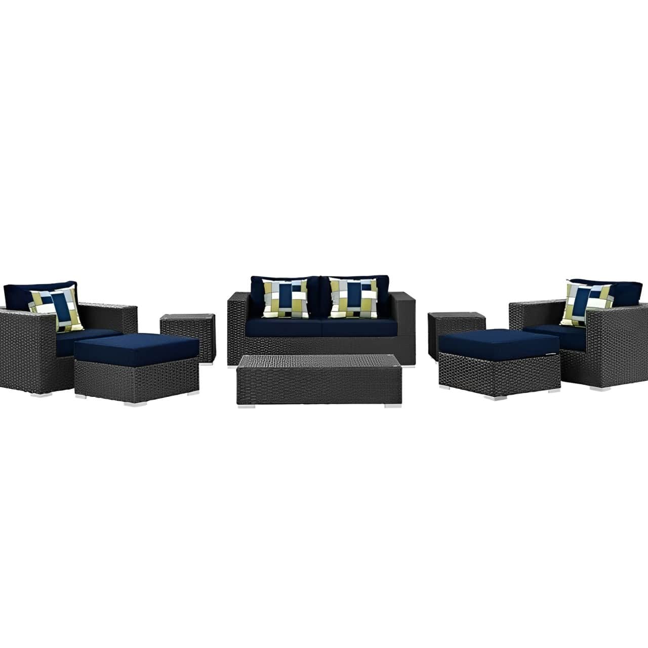 Argo Outdoor Sectional Sofa Set - top_view