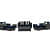 Argo Outdoor Sectional Sofa Set - top_view