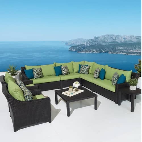 Argo Outdoor sofa with center table