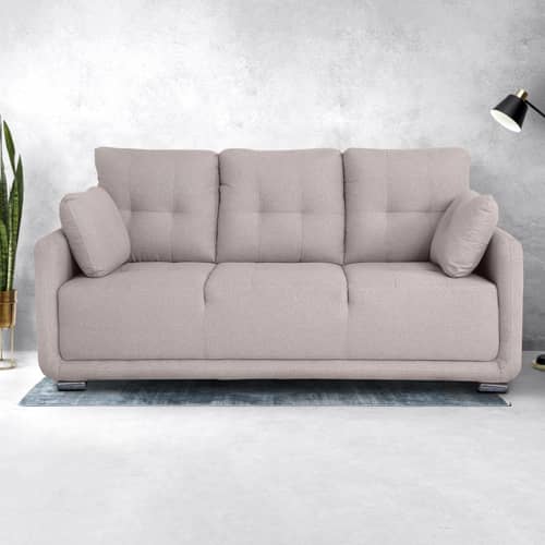 Sapa 3 Seater Sofa in Beige Colour