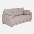 Sapa 3 Seater Sofa in Beige Colour - front_view