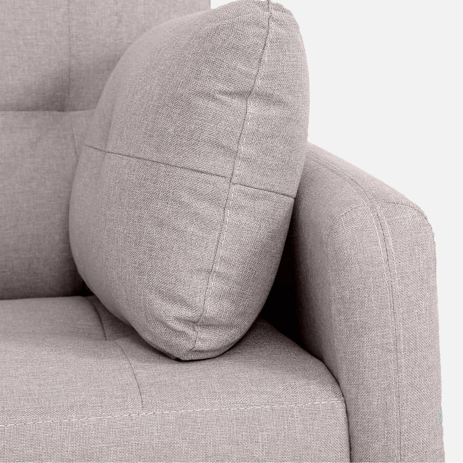 Sapa 3 Seater Sofa in Beige Colour