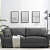 Sapa 3 Seater Sofa Dark Grey (76*34) - photo