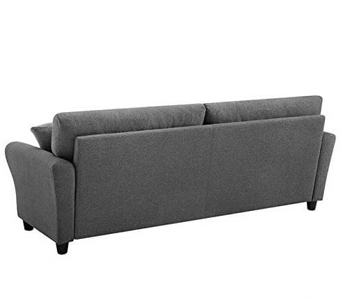 Sapa 3 Seater Sofa Dark Grey (76*34)